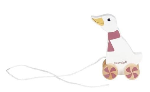 Houten trekspeeltje Gans